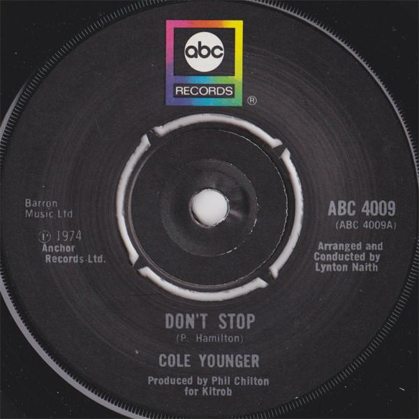 Cole Younger (2) - Don't Stop / Call Me