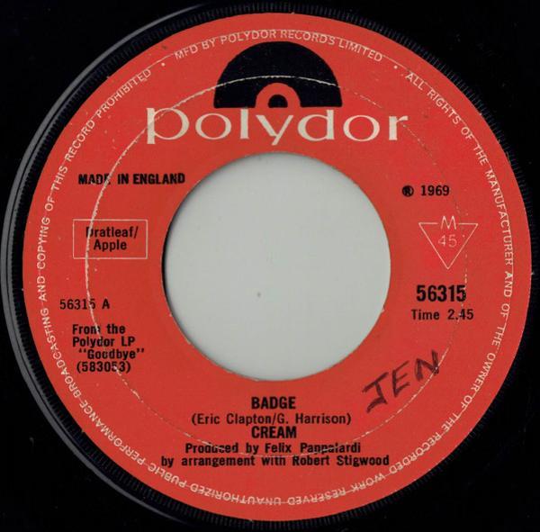 Cream (2) - Badge