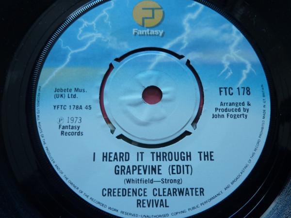 Creedence Clearwater Revival, John Fogerty - I Heard It Through The Grapevine (Edit) / Rockin' All Over The World