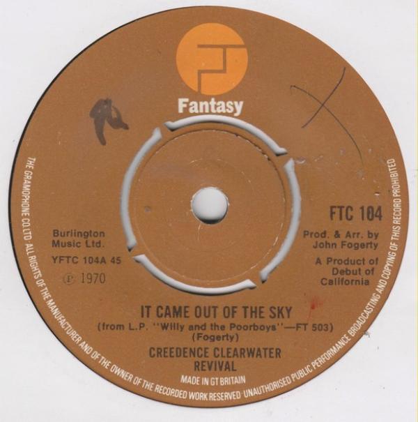 Creedence Clearwater Revival - It Came Out Of The Sky