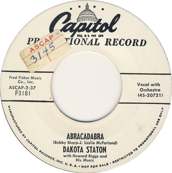 Dakota Staton, Howard Biggs - Abracadabra