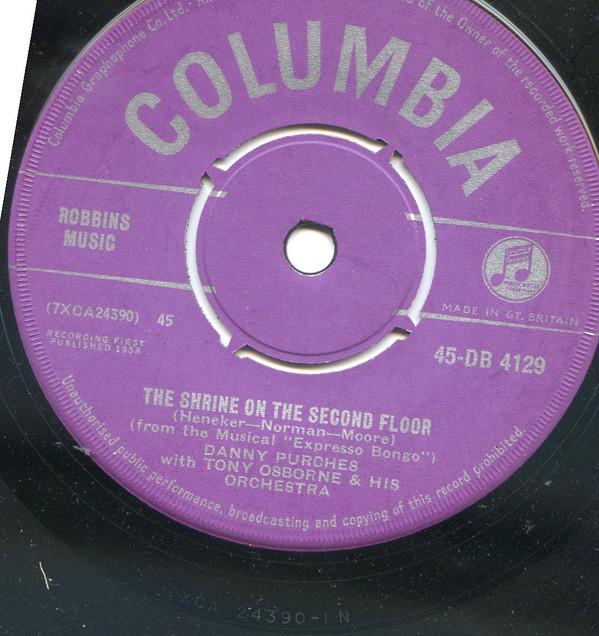 Danny Purches, Tony Osborne And His Orchestra - The Shrine On The Second Floor