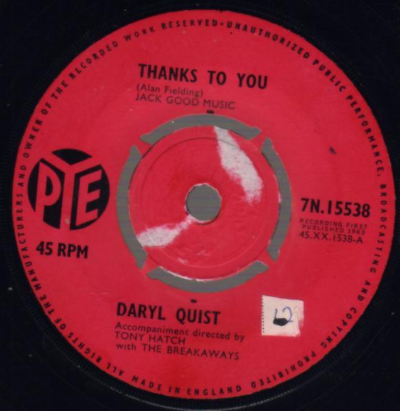 Daryl Quist - Thanks To You