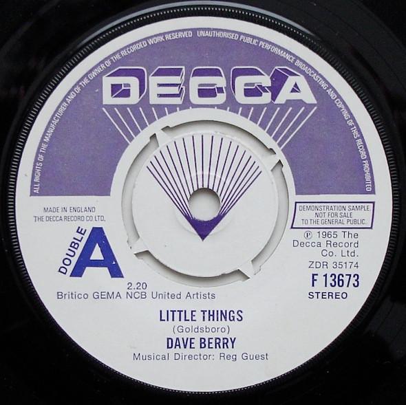 Dave Berry - Little Things / Heartbeat