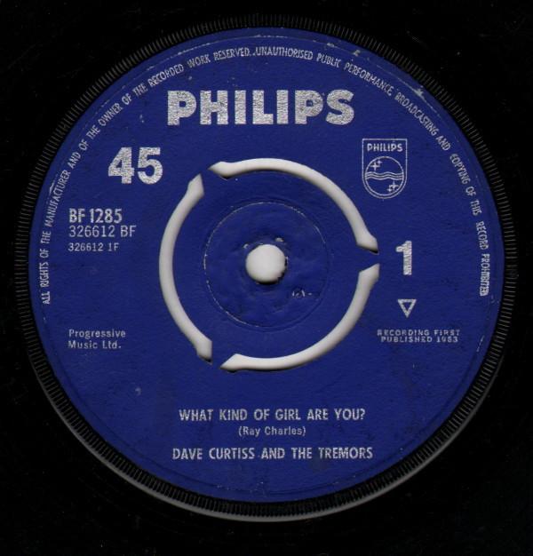Dave Curtiss And The Tremors - What Kind Of Girl Are You?