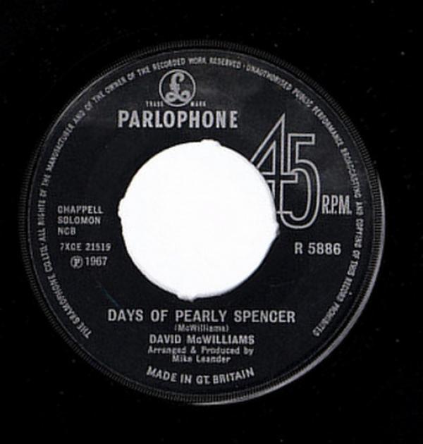 David McWilliams - Days Of Pearly Spencer