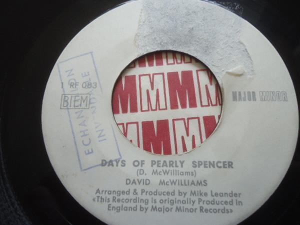 David McWilliams - Days Of Pearly Spencer