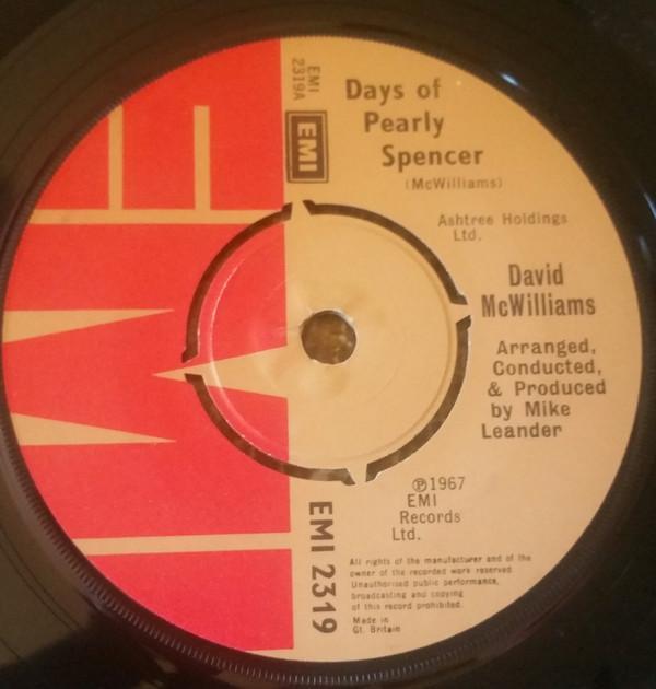 David McWilliams - Days Of Pearly Spencer