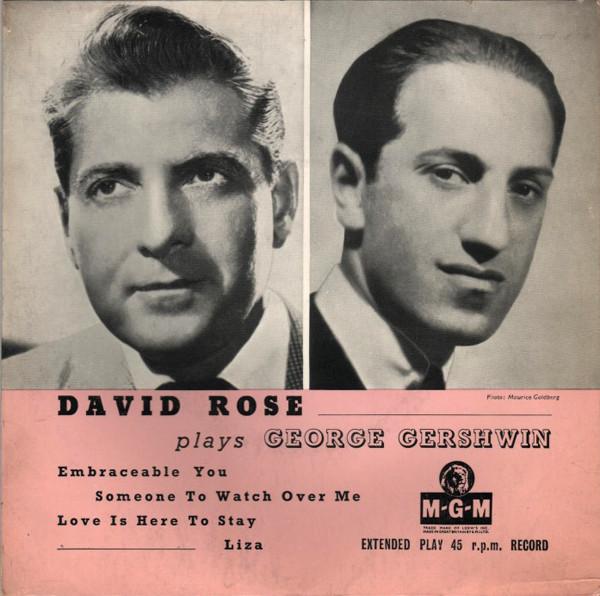 David Rose & His Orchestra - Plays George Gershwin