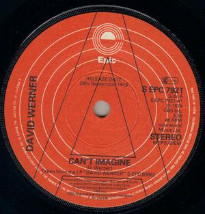 David Werner - Can't Imagine