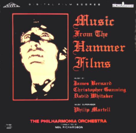 David Whitaker, Neil Richardson, Philharmonia Orchestra, Christopher Gunning, James Bernard (2) - Music From The Hammer Films