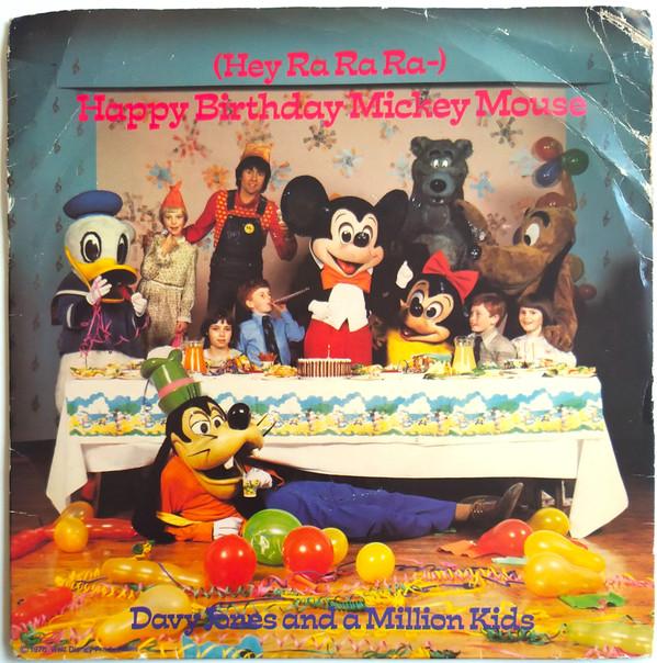 Davy Jones - (Hey Ra Ra Ra) Happy Birthday Mickey Mouse