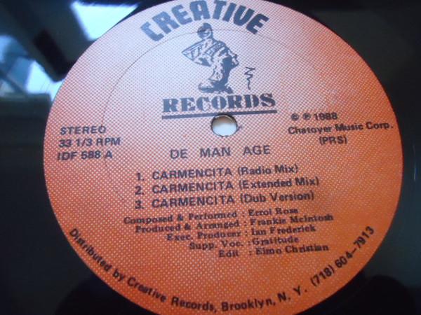De Man Age - Carmencita / Strength In Numbers