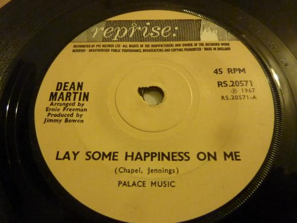 Dean Martin - Lay Some Happiness On Me / Think About Me