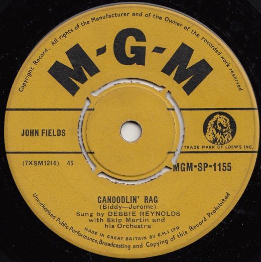 Debbie Reynolds, Skip Martin And His Orchestra - Canoodlin' Rag / (Love Is) The Tender Trap
