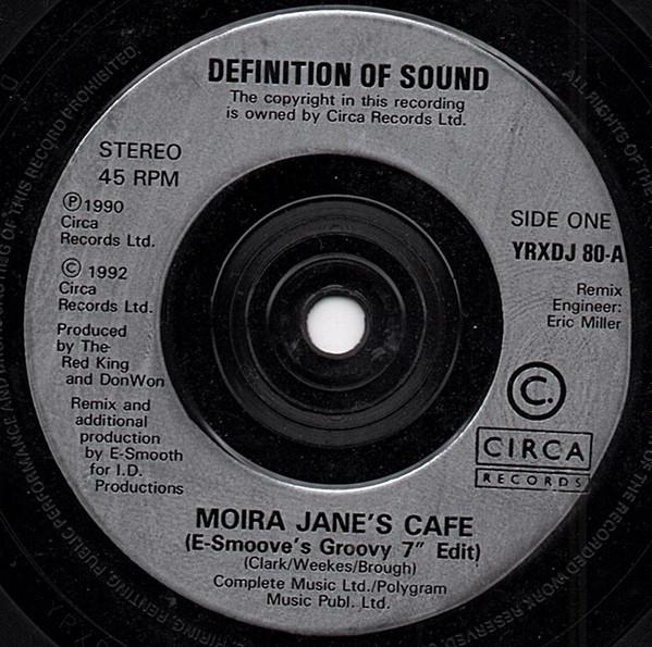 Definition Of Sound - Moira Jane's Cafe