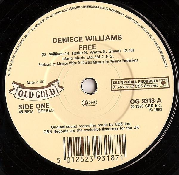 Deniece Williams - Free / That's What Friends Are For