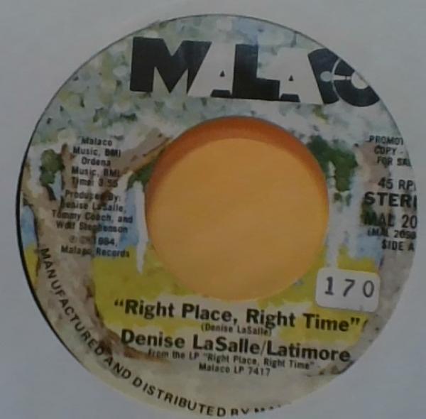 Denise LaSalle, Latimore (2) - Right Place, Right Time / He's Not Available