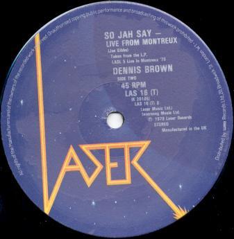 Dennis Brown - So Jah Say