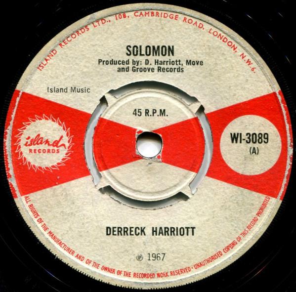 Derrick Harriott, Bobby Ellis - Solomon / The Emperor