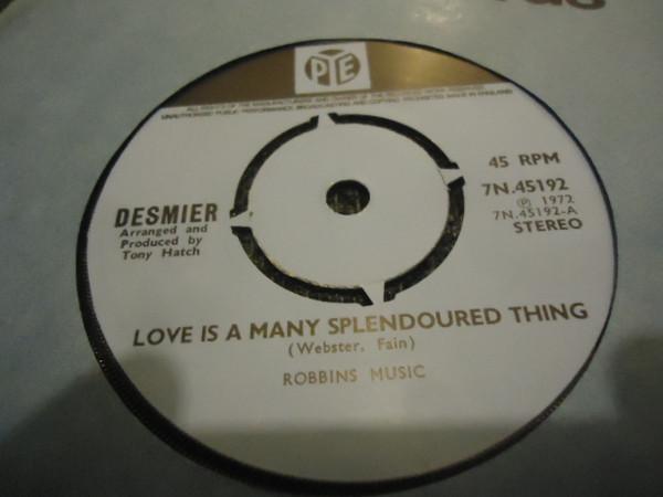Desmier - Love Is A Many Splendoured Thing