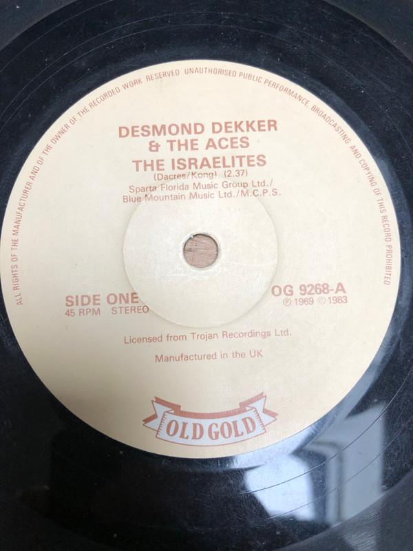 Desmond Dekker & The Aces - Israelites / You Can Get It If You Really Want
