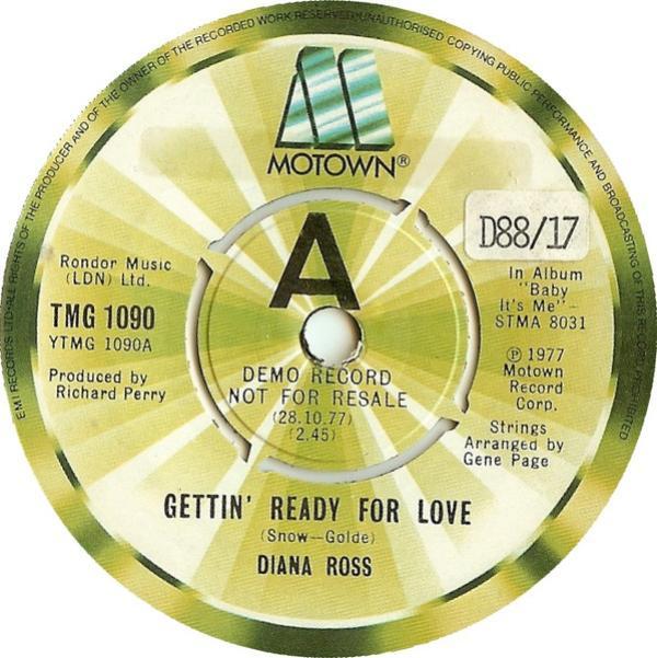 Diana Ross - Gettin' Ready For Love