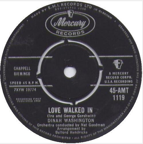 Dinah Washington - Love Walked In