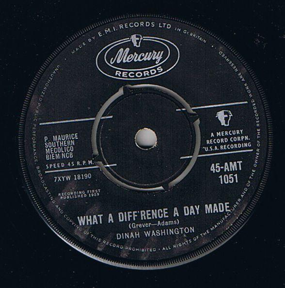Dinah Washington - What A Diff'rence A Day Made