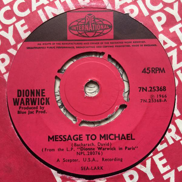 Dionne Warwick - Message To Michael