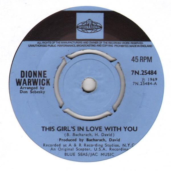 Dionne Warwick - This Girl's In Love With You