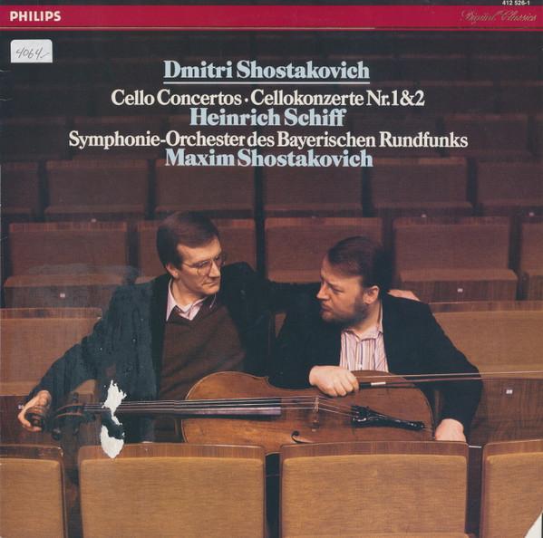 Dmitri Shostakovich, Symphonie-Orchester Des Bayerischen Rundfunks, Heinrich Schiff, Maxim Shostakovich - Cello Concertos Nos. 1&2