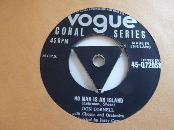 Don Cornell - No Man Is An Island / All At Once