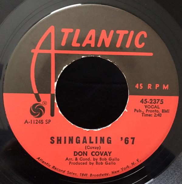 Don Covay - I Was There / Shingaling '67
