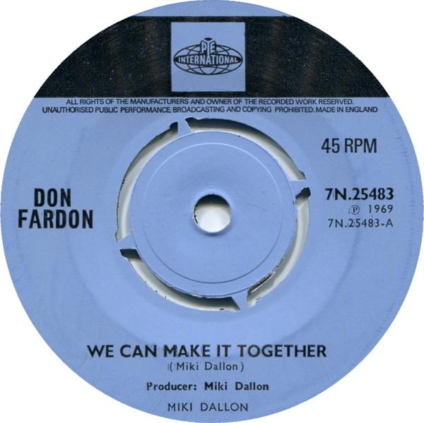 Don Fardon - We Can Make It Together