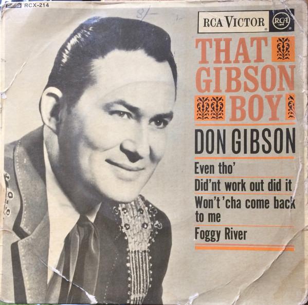 Don Gibson - That Gibson Boy