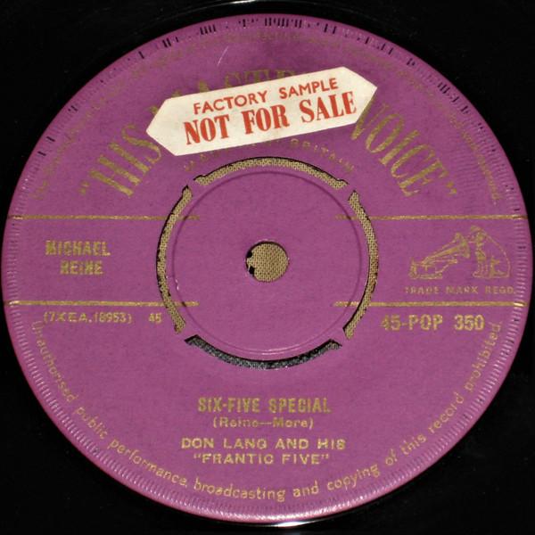 Don Lang And His Frantic Five - Six-Five Special