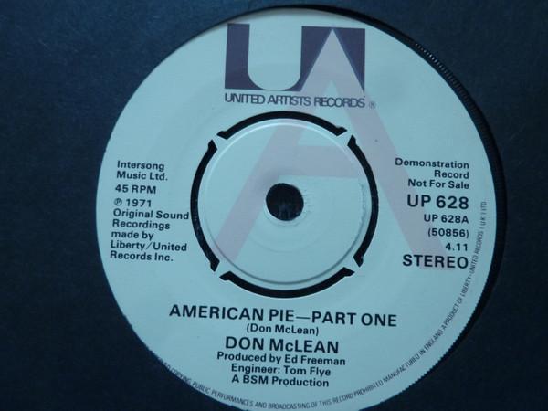 Don McLean - American Pie - Part One
