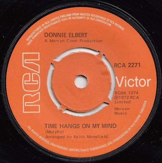 Donnie Elbert - Time Hangs On My Mind
