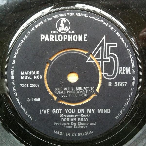 Dorian Gray (10) - I've Got You On My Mind