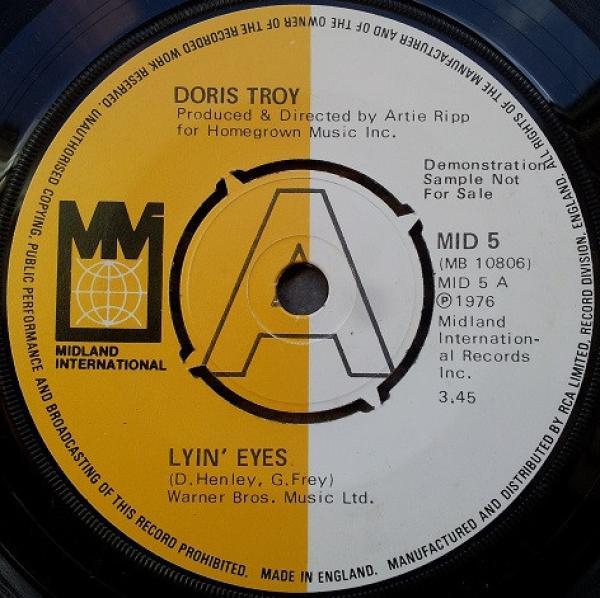 Doris Troy - Lyin' Eyes / Give God Glory