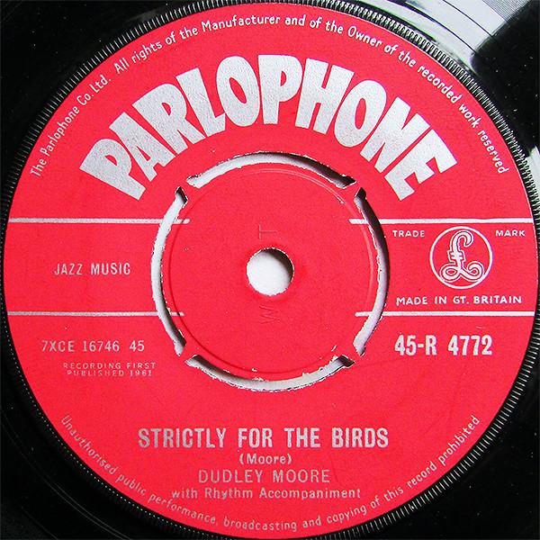 Dudley Moore Trio, Dudley Moore - Strictly For The Birds