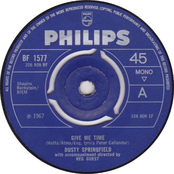 Dusty Springfield - Give Me Time