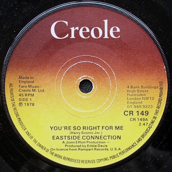 Eastside Connection - You're So Right For Me