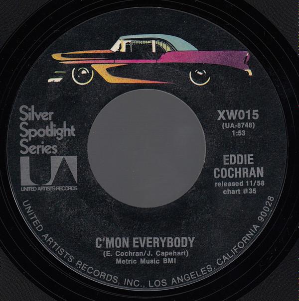 Eddie Cochran - C'Mon Everybody / Twenty Flight Rock