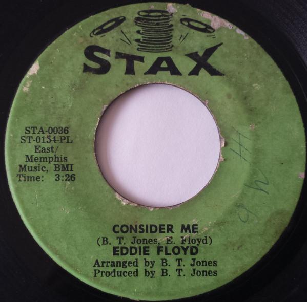 Eddie Floyd - Don't Tell Your Mama (Where You've Been) / Consider Me