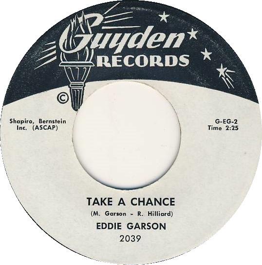 Eddie Garson - Take A Chance