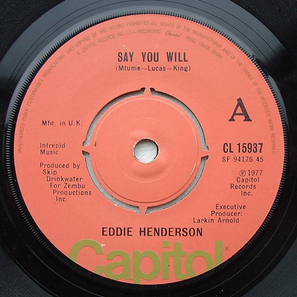 Eddie Henderson - Say You Will / The Funk Surgeon