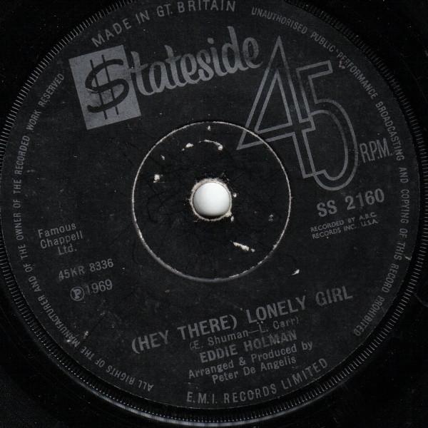 Eddie Holman - (Hey There) Lonely Girl