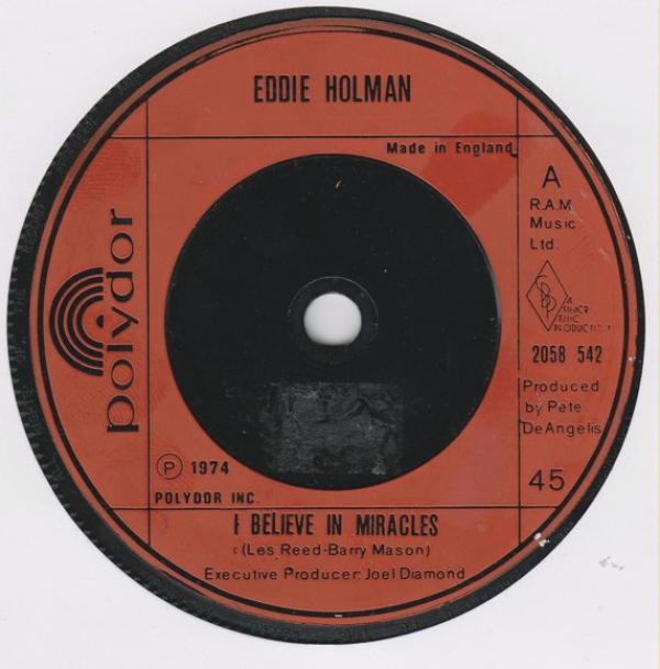Eddie Holman - I Believe In Miracles